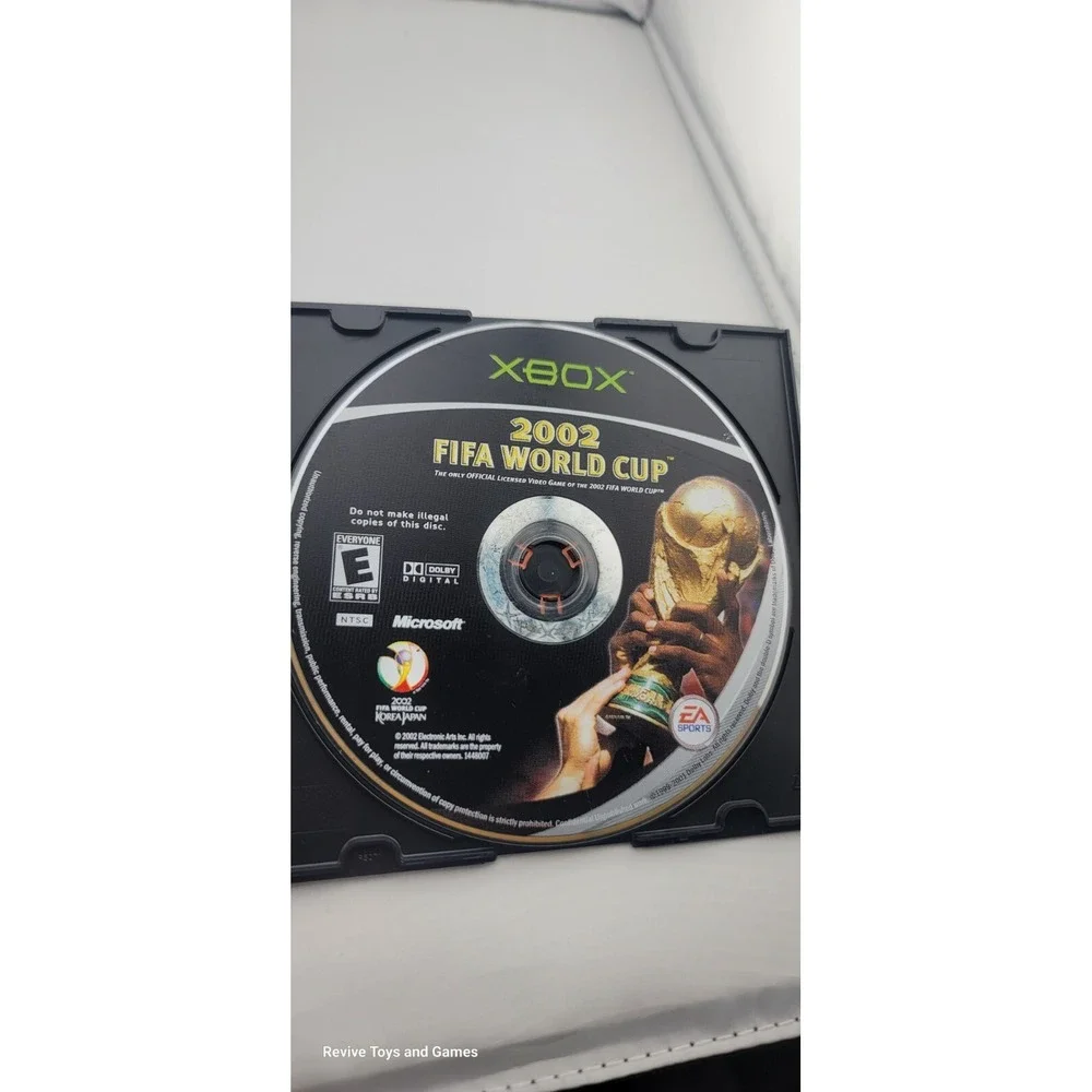 2002 FIFA World Cup (Microsoft Original Xbox, 2002) Disc Only Tested and Working